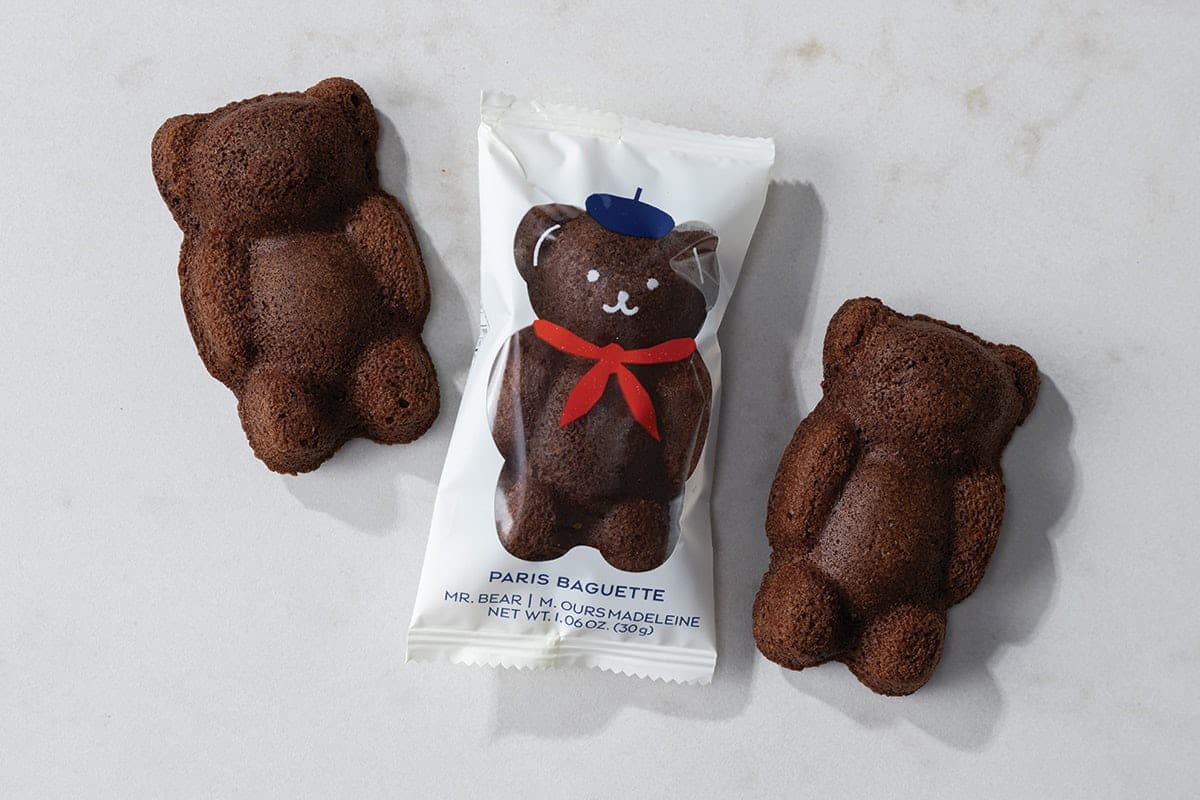 Paris Baguette Chocolate Madeline Bear