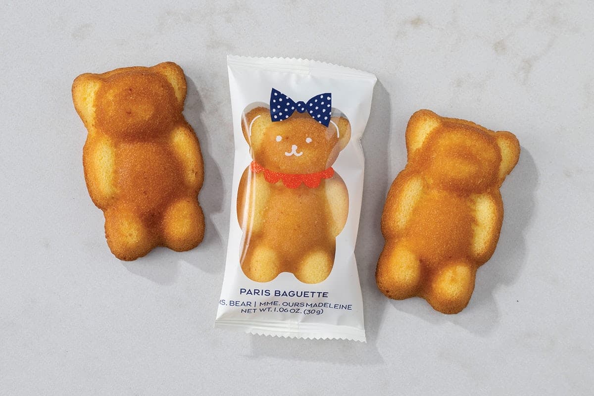 Paris Baguette Vanilla Madeline Bear