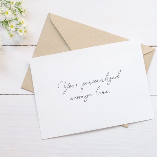 Personalised Handwritten Card
