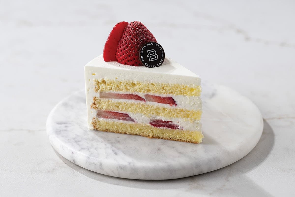 Strawberry Shortcake Slice